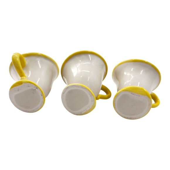 Vintage Disney BEAUTY & THE BEAST Toy China Tea Cup Set of 3 Mrs. Potts - Picture 11 of 11